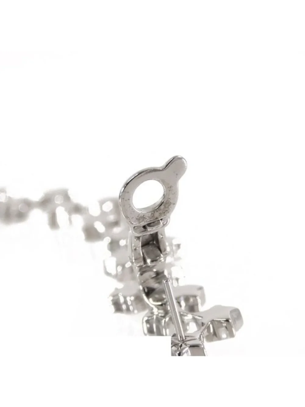 Chanel Drop Earrings White Gold 18K Diamond Comet Collection